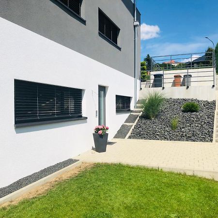 Moderne Ferienwohnung Mit Terrasse Und Garten Verwaltungsgemeinschaft Haldenwang Exterior foto